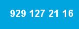 929 127 21 16